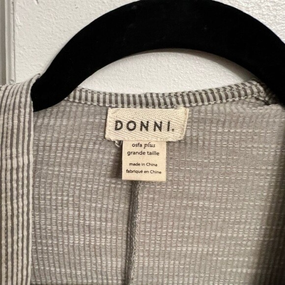 Donni OSFA Ribbed Cardigan - Picture 4 of 6